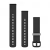 Garmin Silicone Watch Band 20mm Quick Release Black 010-12932-30