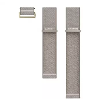 Garmin Nylon Quick Release 24mm ComfortFit Watch Strap French Gray 010-13907-05