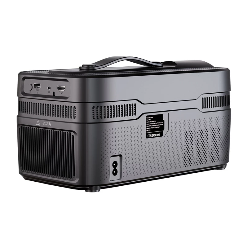 Magcubic HY450C Projector - HD 720p, 200 ANSI Lumens, Android 11.0, Wi-Fi 6, Bluetooth 5.0