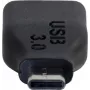 C2G USB C to USB A Adapter - USB C to USB Adapter - 5Gbps - Black - M/F