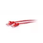 CABLES2GO C2G 3ft (0.9m) Cat6a Snagless Unshielded (UTP) Slim Ethernet Network Patch Cable - Red