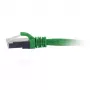 CABLES2GO C2G 7ft (2.1m) Cat6a Snagless Unshielded (UTP) Slim Ethernet Network Patch Cable - Yellow