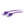 CABLES2GO C2G 3ft (0.9m) Cat6a Snagless Unshielded (UTP) Slim Ethernet Network Patch Cable - Purple