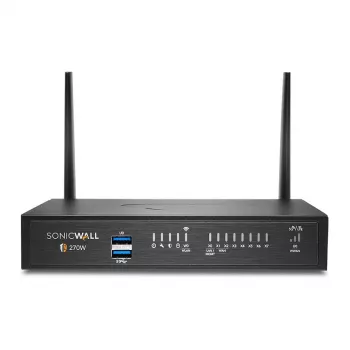 SonicWall TZ Series (Gen 7) TZ270W Security Appliance with 3-Year Advanced Protection Service Suite and 1-Year Cloud Secure Edge SIA-Basic (10 Users) and 1-Year SPA-Advanced (3 Users) - 1G