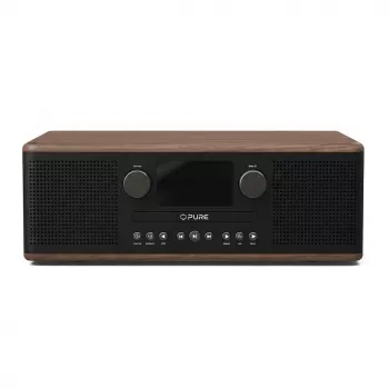 PURE ACOUSTICS Pure Classic C-D6 Digital Radio Coffee Black/Walnut EU/UK