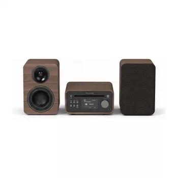 PURE ACOUSTICS Pure Classic Stereo Mini Stereo System DAB+/FM, Bluetooth, CD, USB, Brown/Walnut
