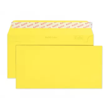 ELCO Color Envelope C5/6 (114 x 229 mm), without window, 100 g/m², Yellow, 250 pcs (18833.72)