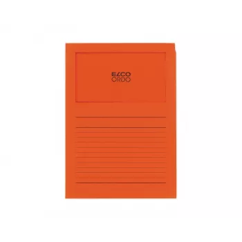 ELCO Ordo Classico Organisation Folder A4, 220 x 310 mm, 120 g/m², Orange, 100 pcs (29489.82)