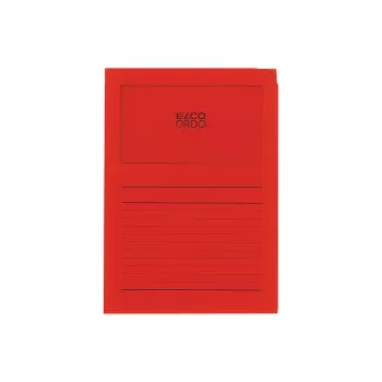 Elco Ordo Cassico Document Cover A4 Red Matte 220x310 mm Paper
