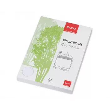ELCO Proclima Envelope C5 (162 x 229 mm), without window, self-adhesive, 100 g/m², 25 pcs (74270.20)