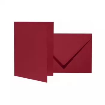 Artoz Papier 10 Folding Cards with Envelopes Mosaic DIN B6