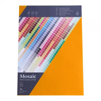 Artoz Papier Letter Paper Mosaic Papaya A4 90 g/m² 25 Sheets
