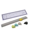 Artoz Papier Cutting Ruler Set 7-Piece 32.0 cm Transparent