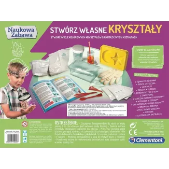 Clementoni Science & Play Crystal Growing Kit - Create Your Own Crystals