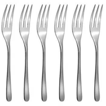 Sambonet Taste Cake Fork Set 6 Pieces Stainless Steel