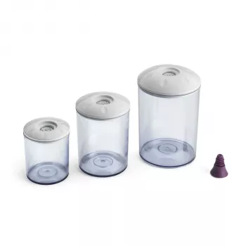 MagicVac Set FAMILY with Bottle Caps - Food Vacuum Sealing System, 110W, -0.8 bar