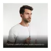 SBS TEINEARKL In-Ear Headset with Microphone - Black - Wired - 1.2m Cable - 3.5mm Jack - Calls & Music