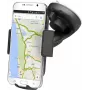 SBS Universal 6 Car Phone Holder - Passive Suction Cup Mount for Smartphones - Black
