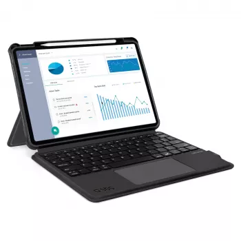 SBS Wireless Keyboard with Cover for iPad Air 10.9 inch (2020/2022), iPad Air 11 inch (2024), iPad Pro 11 inch (2018/2022) - Black