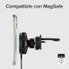 SBS TESUPFANWIR15W 15W Qi Wireless Car Charger with Cooling Fan - Black