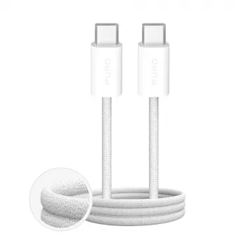 Puro Fabrik USB-C to USB-C Cable 1m 100W Black
