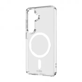 SBS Cover Light Mag Protective Case for Samsung Galaxy S26 Ultra, Transparent, MagSafe Compatible