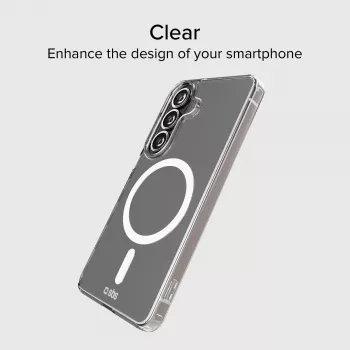 SBS Cover Light Mag Protective Case for Samsung Galaxy S26 Ultra, Transparent, MagSafe Compatible
