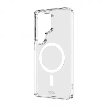 SBS Cover Light Mag Protective Case for Samsung Galaxy S26 Ultra, Transparent, MagSafe Compatible