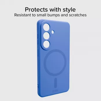 SBS Instinct Mag Case for Samsung Galaxy S26 Plus, MagSafe Compatible, Blue