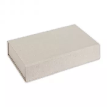 ZEP Box USB Lodi D 23x12.5x5 Linen Box for Photos/USB BY546D