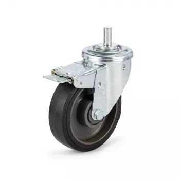 Manfrotto Braked Casters for Tripod, 160mm Diameter, Spigot