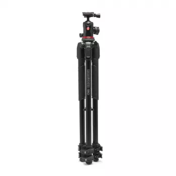 Manfrotto 190X Aluminum Tripod with 496RC2 Ball Head (Black)