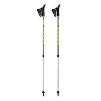 Aluminum Trekking Poles Gabel Ritmo - Green