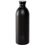 24Bottles Urban Bottle 1000 ml Tuxedo Black Stainless Steel Reusable Water Bottle