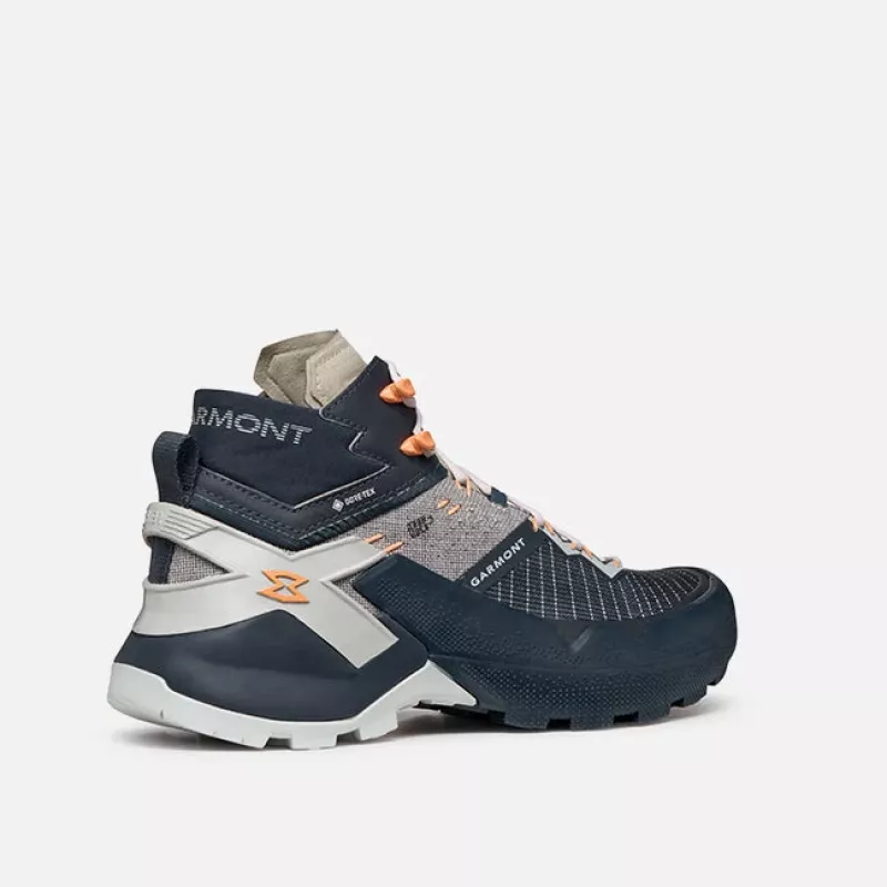 Garmont 9.81 Onyx Mid GTX Women's Hiking Shoes - Nights Blue/Lunar Grey, EU 38