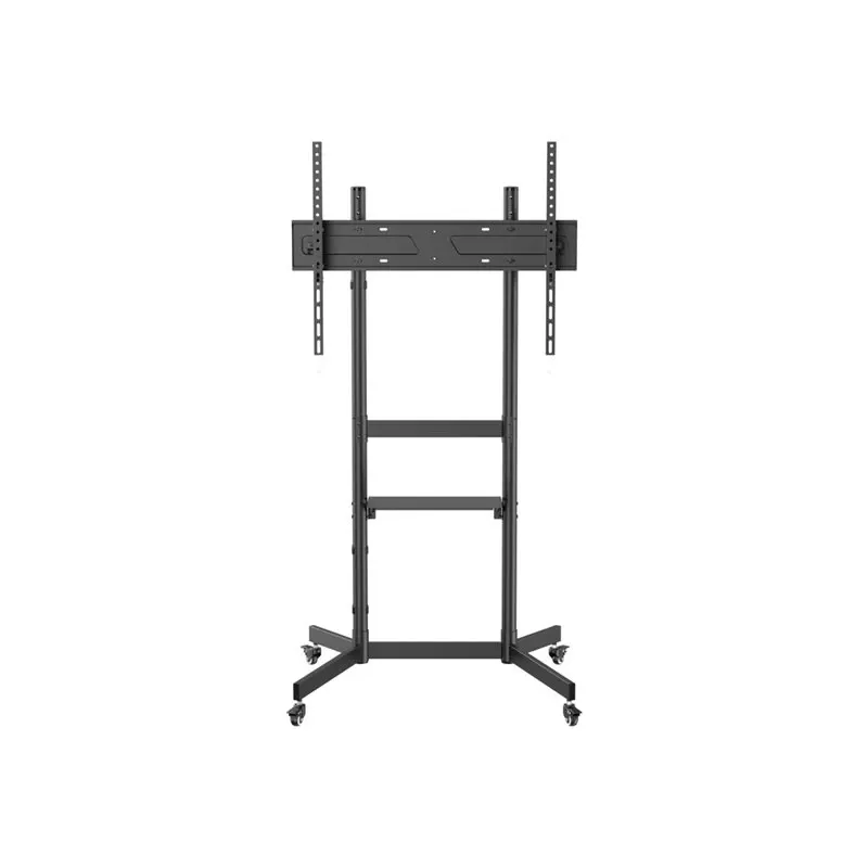 TECHLY Floor Stand with Shelf for 55-100in LCD/LED/Plasma TVs