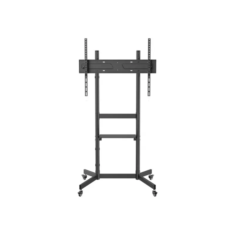 TECHLY Floor Stand with Shelf for 55-100in LCD/LED/Plasma TVs
