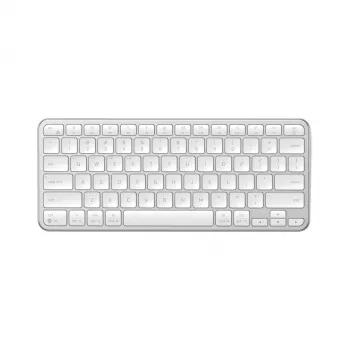 Satechi Slim EX1 Bluetooth Keyboard for Three Devices with Mac/Windows Mode Switch (Silver)