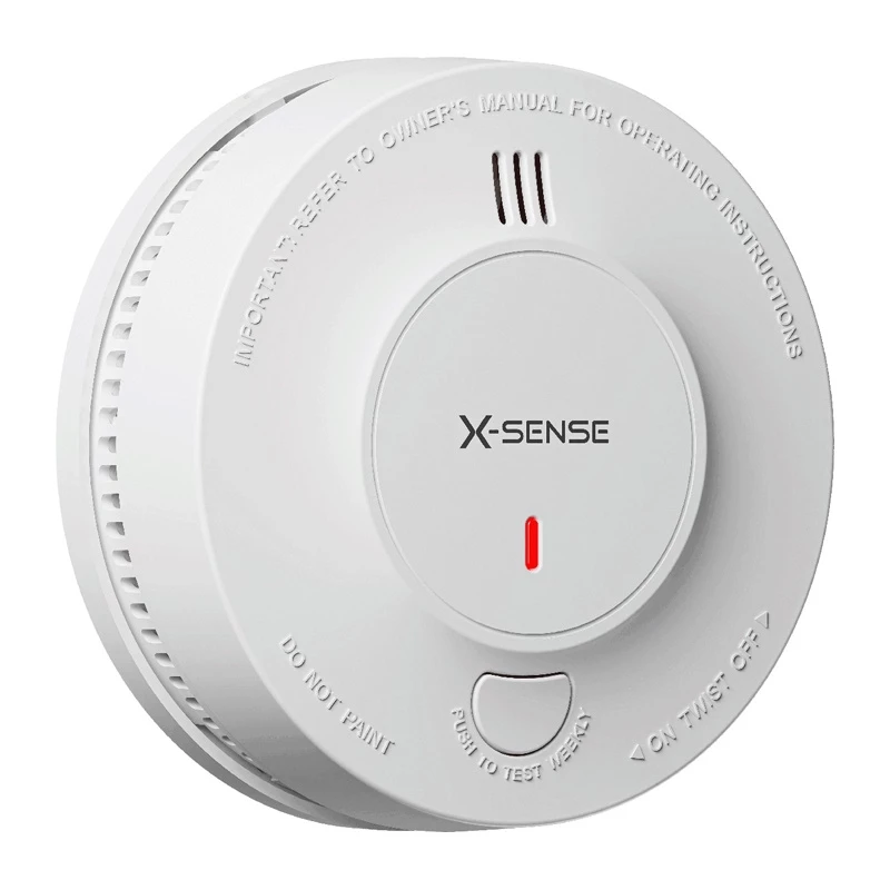 X-Sense SD19 Smoke Alarm with 10-Year Battery, Battery Operated, 122 x 45 mm (ZASXS00156WEU)