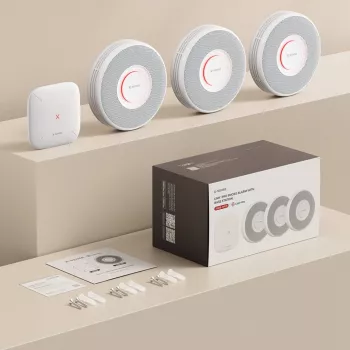 X-Sense XS0B-MR121 12+1 RF Smoke Detector Set with Gateway