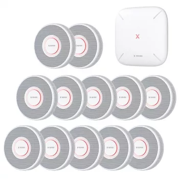 X-Sense XS0B-MR121 12+1 RF Smoke Detector Set with Gateway