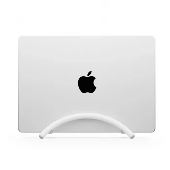 Twelve South BookArc Flex Vertical Laptop Stand for MacBook - White