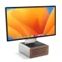 Twelve South HiRise Pro Monitor Stand with Storage for iMac / Studio Display, Silver