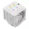 Thermalright Royal Knight 120 Digital White Single Tower CPU Air Cooler, 120mm PWM Fan, 6 Heat Pipes, Digital Display, 245W TDP, White