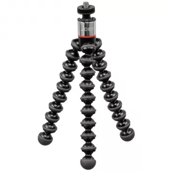 JOBY GorillaPod 325 Flexible Mini Tripod with Integrated Ball Head, Black/Charcoal