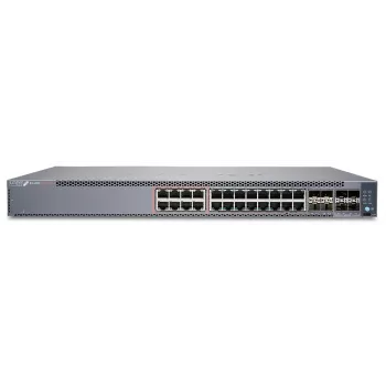 Juniper EX Series EX4100-24MP - Switch - L3 - managed - 8 x 100/1G/2.5G/5G/10GBase-T + 16 x 1Gb Ethernet + 4 x 1/10 Gigabit (Uplink)