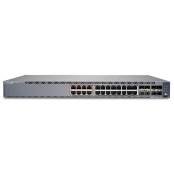 Juniper EX Series EX4100-24MP - Switch - L3 - managed - 8 x 100/1G/2.5G/5G/10GBase-T + 16 x 1Gb Ethernet + 4 x 1/10 Gigabit (Uplink)