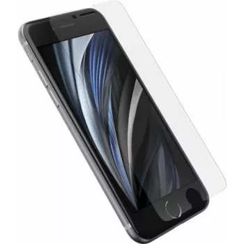 OtterBox Alpha Glass Screen Protector for Apple iPhone 6, 6s, 7, 8, SE (2nd Gen), SE (3rd Gen) - Antimicrobial - Tempered Glass