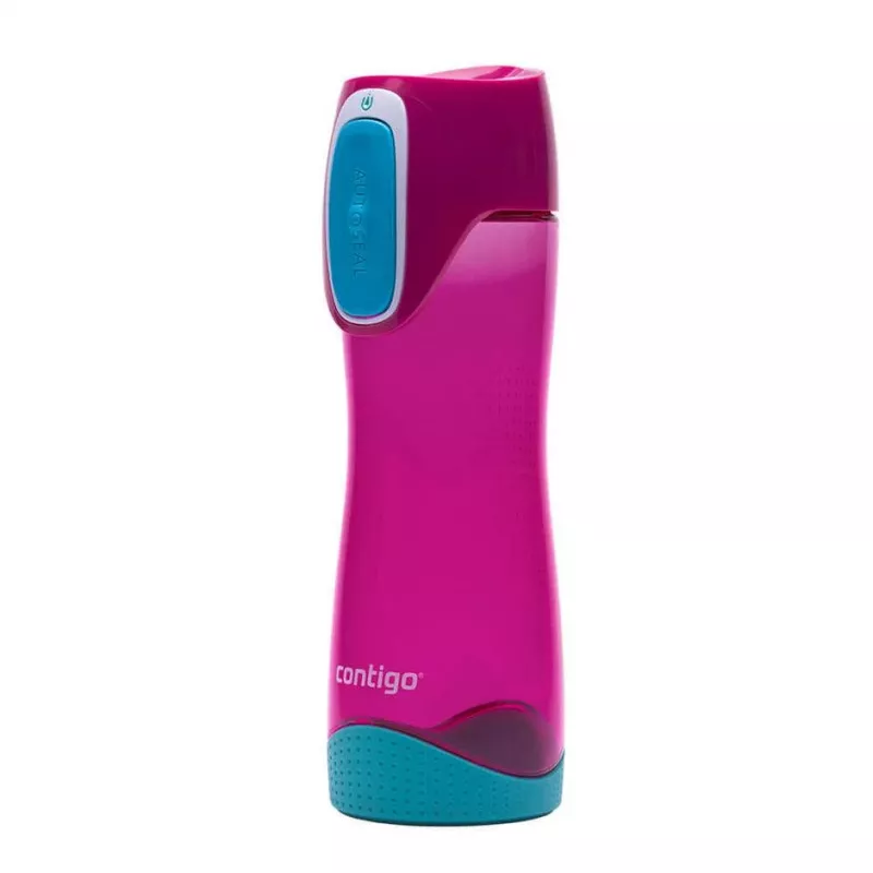Contigo Swish 500ml Tritan Plastic Water Bottle Raspberry Pink