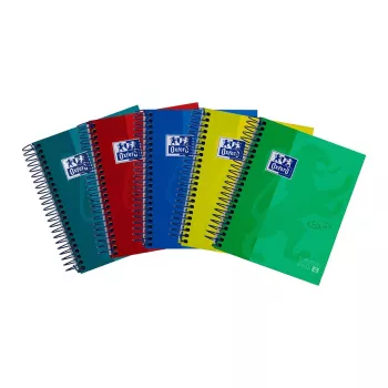 Oxford College Block European Book Touch A6 Squared 120 Sheets 90 g/m² Optik Paper